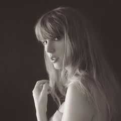 Schwarzweiß Portrait von Taylor Swift
