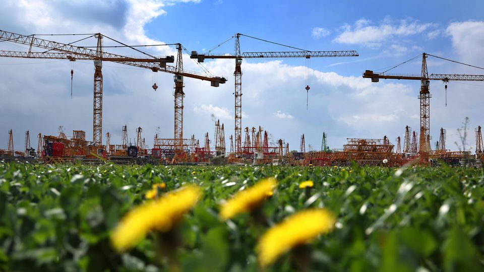 Die Baubranche hat zum Wirtschaftswachstum im 1. Quartal 2024 beigetragen