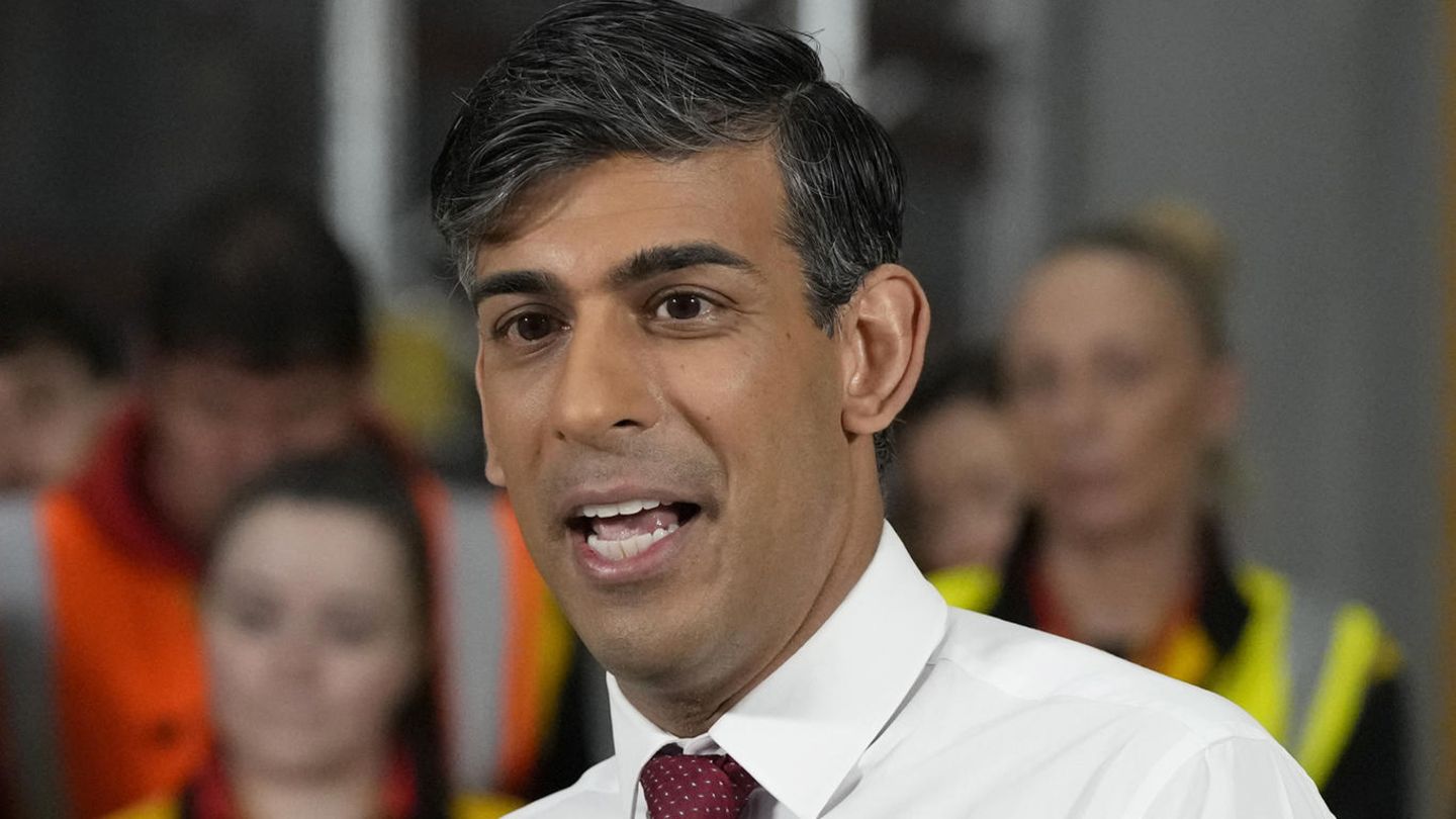 Großbritanniens Premierminister Rishi Sunak