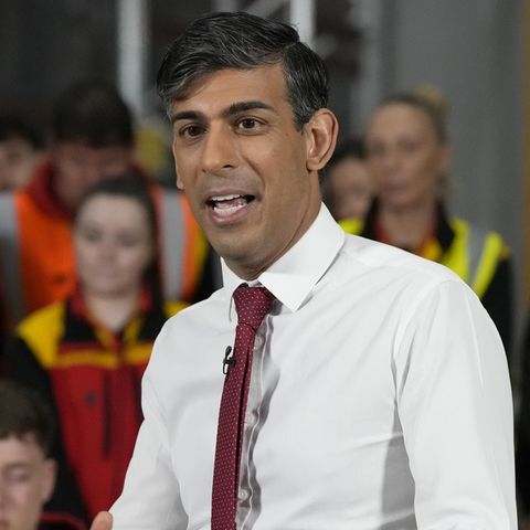 Großbritanniens Premierminister Rishi Sunak