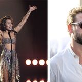 Bildkombination zeigt Miley Cyrus und Liam Hemsworth