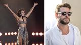 Bildkombination zeigt Miley Cyrus und Liam Hemsworth
