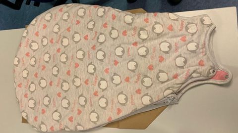 Bild eines Babyschlafsacks