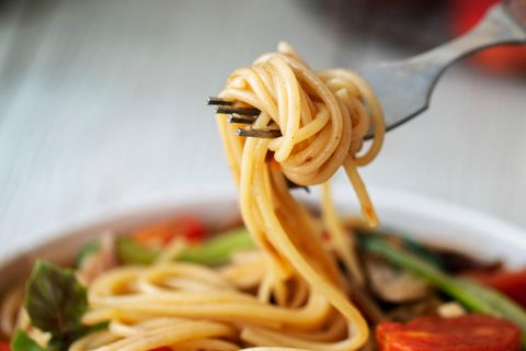 Ofenpasta mit Zucchini