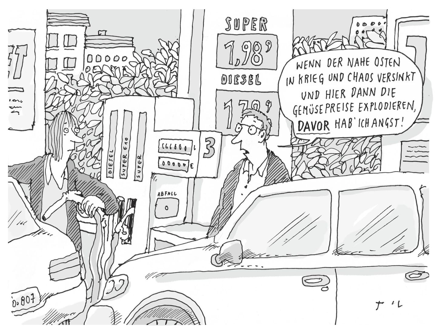 Til Mette: Cartoons aus dem stern