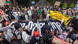 Pro-palästinensische Demonstrierende hatten ein Hochschulgebäude besetzt und verbarrikadiert.