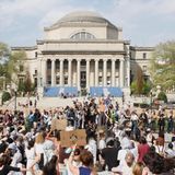 Die Proteste hatten an der renommierten Columbia University begonnen und sich von dort ausgeweitet