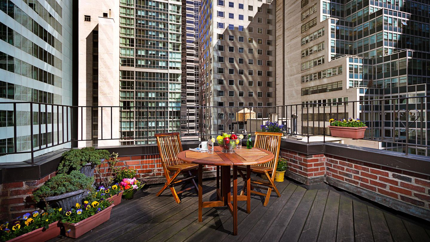Hotel Elysée Dachterasse in New York