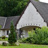 Blick auf den ehemaligen Landsitz von NS-Propagandaminister Goebbels