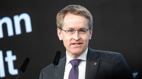 Ministerpräsident von Schleswig Holstein Daniel Günther äußert sich im Vorfeld des CDU–Parteitags zu zukünftigen Koalitionsmöglichkeiten