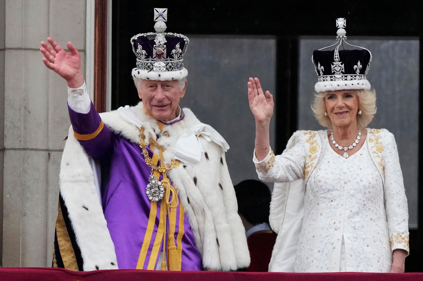 König Charles III. und Königin Camilla