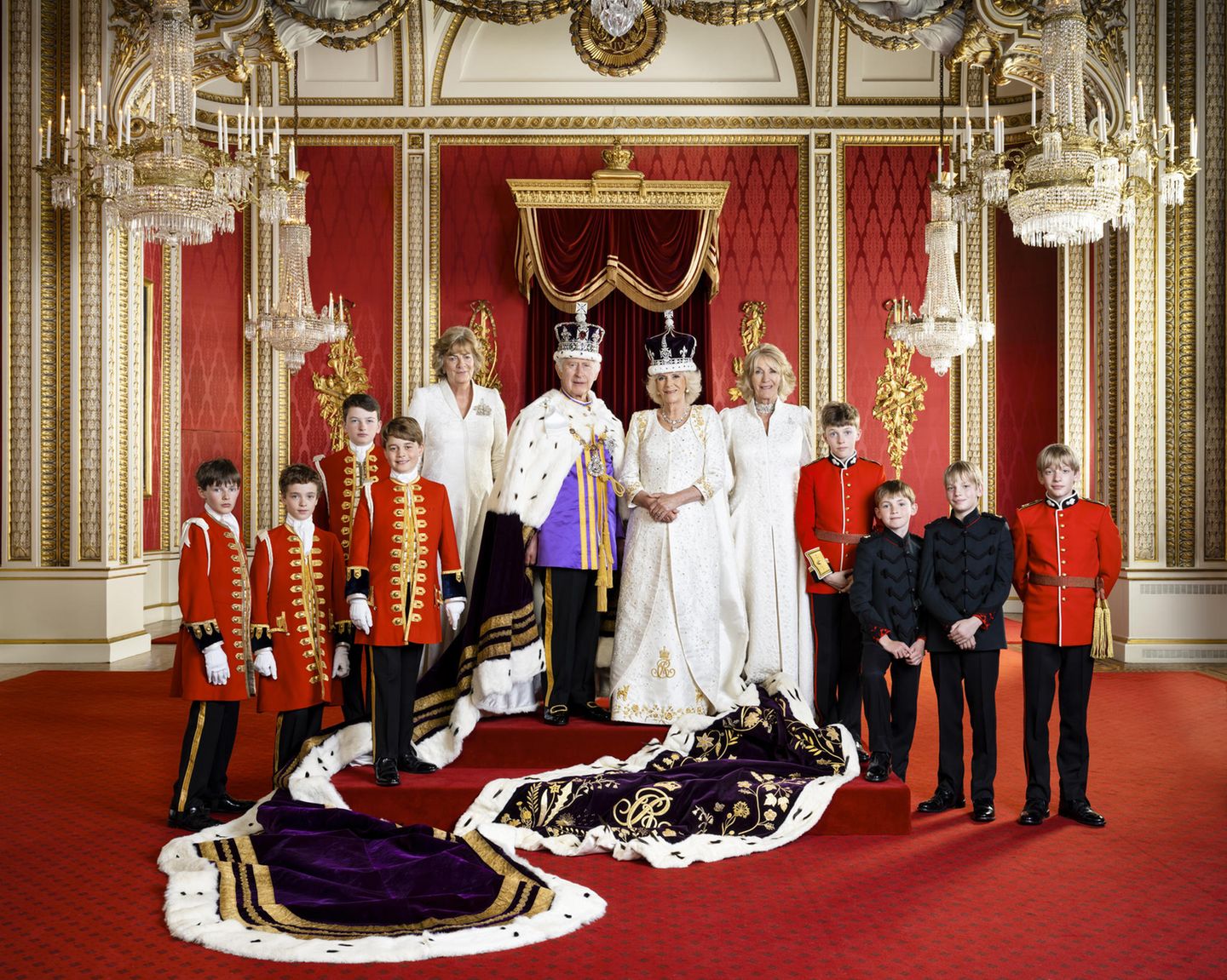 König Charles III. und Königin Camilla