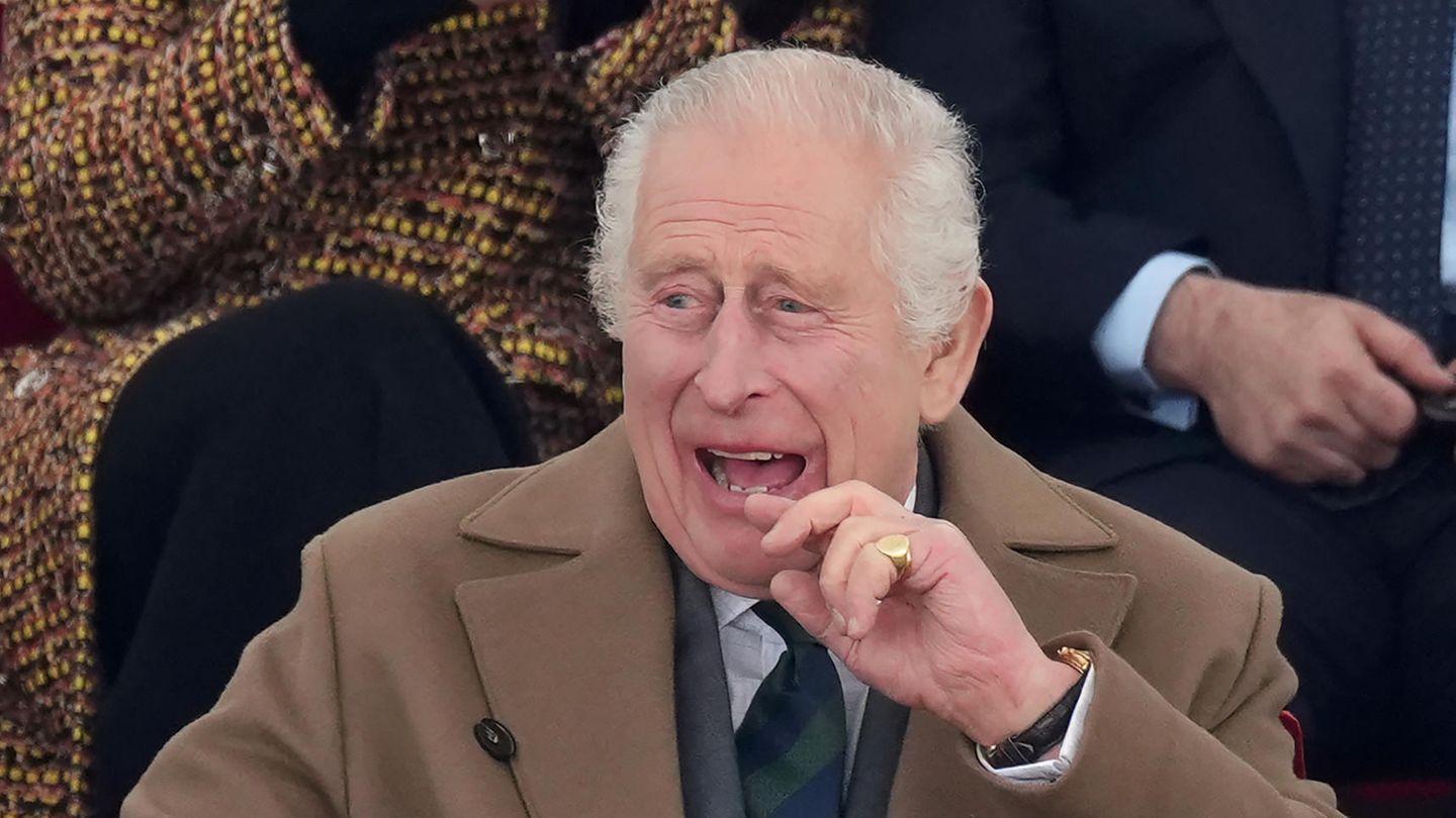 In a good mood despite cancer: King Charles at the “Royal Windsor Horse Show”