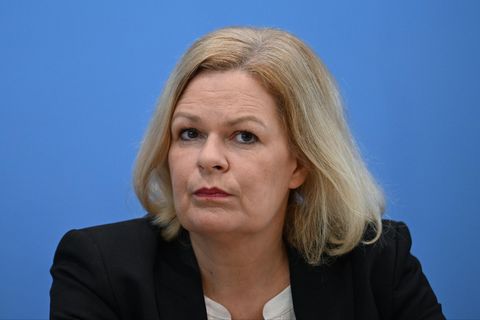Nancy Faeser (SPD), Bundesministerin des Innern und Heimat