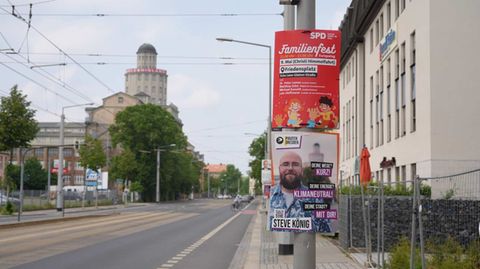 Auf dieser Strasse in Dresden-Striesen wurde der Matthias Ecke beim Plakatieren von noch Unbekannten attackiert