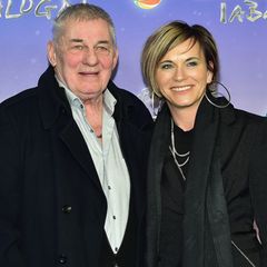 Schauspieler Heinz Hoenig und seine Frau Annika im März 2023