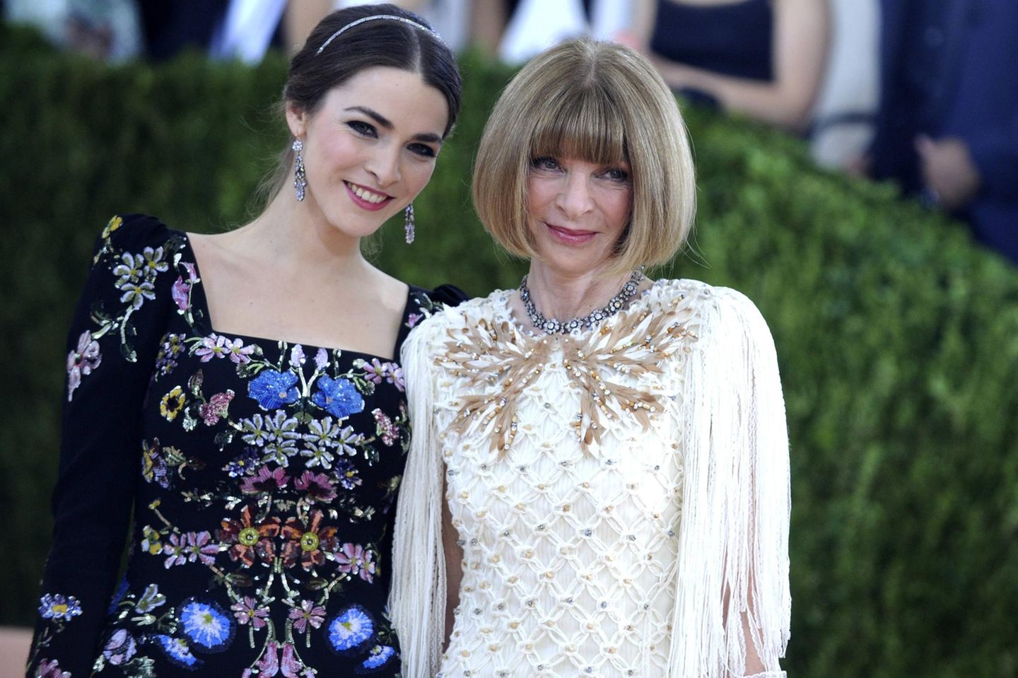 Anna Wintour mit Tochter Bee Carrozzini 2016