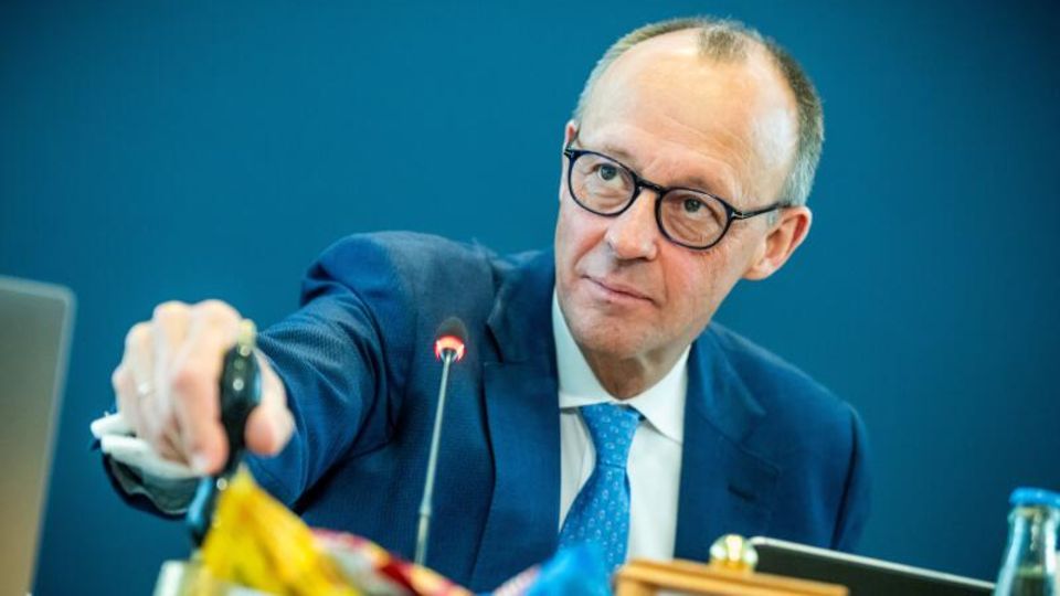CDU-Chef Friedrich Merz als Symbolfoto zum CDU-Parteitag