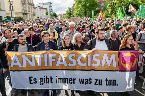 Demo nach Angriff auf Matthias Ecke