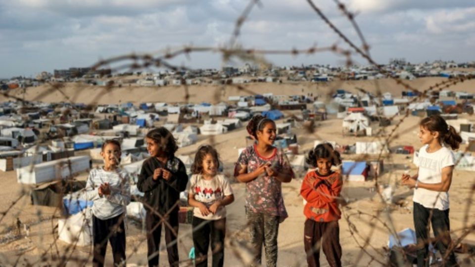 Kinder in Rafah im südlichen Gazastreifen