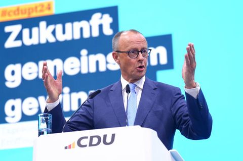 Rede auf Parteitag: Merz merkelt: Die kalkulierte Langeweile des CDU-Chefs