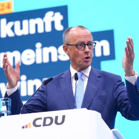 Rede auf Parteitag: Merz merkelt: Die kalkulierte Langeweile des CDU-Chefs