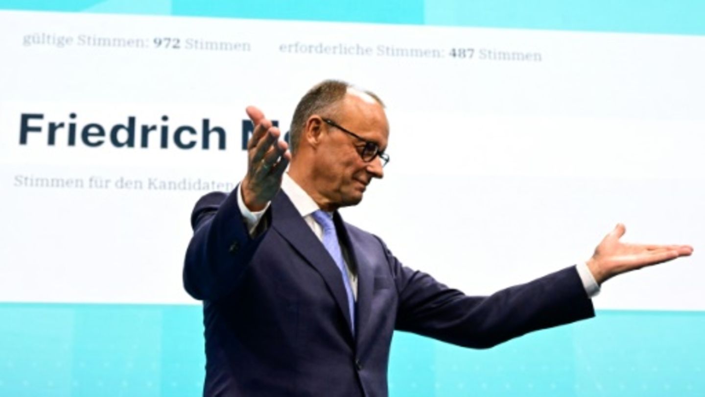 Merz mit knapp 90 Prozent als CDU-Chef bestätigt