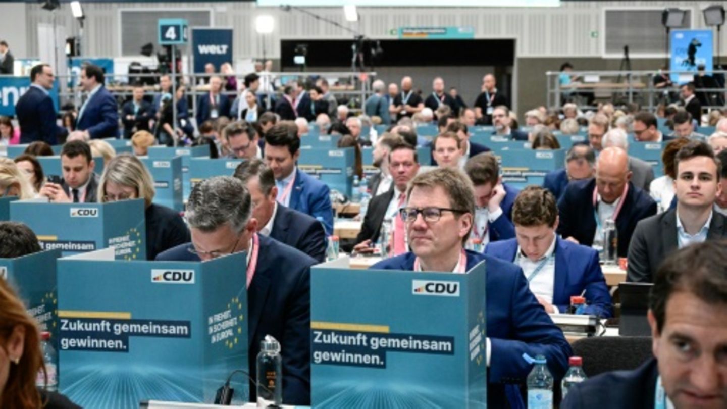 CDU setzt Parteitag fort - Beschluss zu Grundsatzprogramm geplant