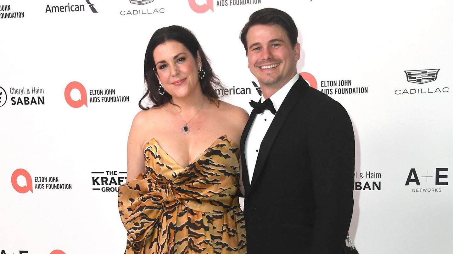 Melanie Lynskey und Jason Ritter bei der Oscar-Verleihungsparty der Elton John AIDS Foundation