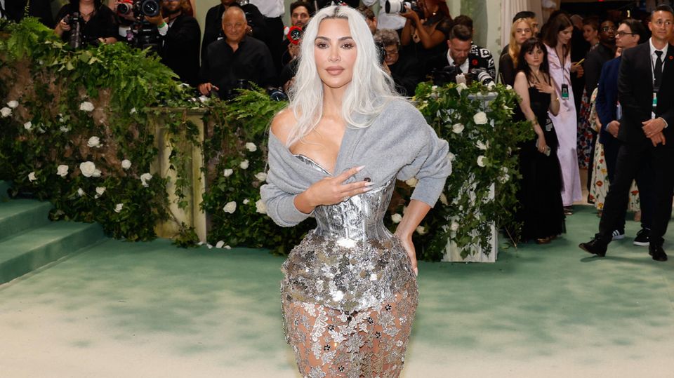 Kim Kardashian auf der Met Gala