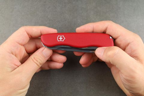 Ein Taschenmesser der Firma Victorinox