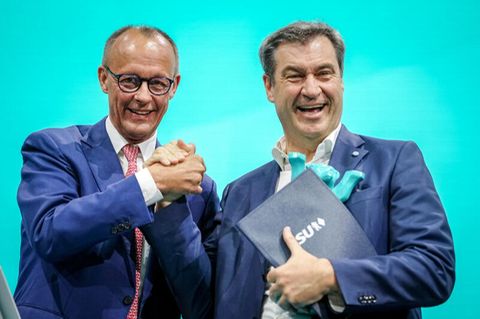 Markus Söder und Friedrich Merz