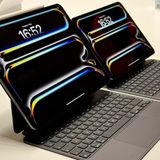 Zusammen mit der neuen Tastatur, dem Magic Keyboard, wirkt das iPad Pro wie ein Notebook. Das ist Absicht. "Es fühlt sich genauso an, wie ein Macbook zu benutzen", versicherte Hardware-Chef John Ternus bei der Vorstellung