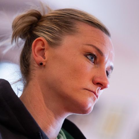 Alexandra Popp vom VfL Wolfsburg steht kurz vor dem DFB Pokalfinale der Frauen am 9. Mai