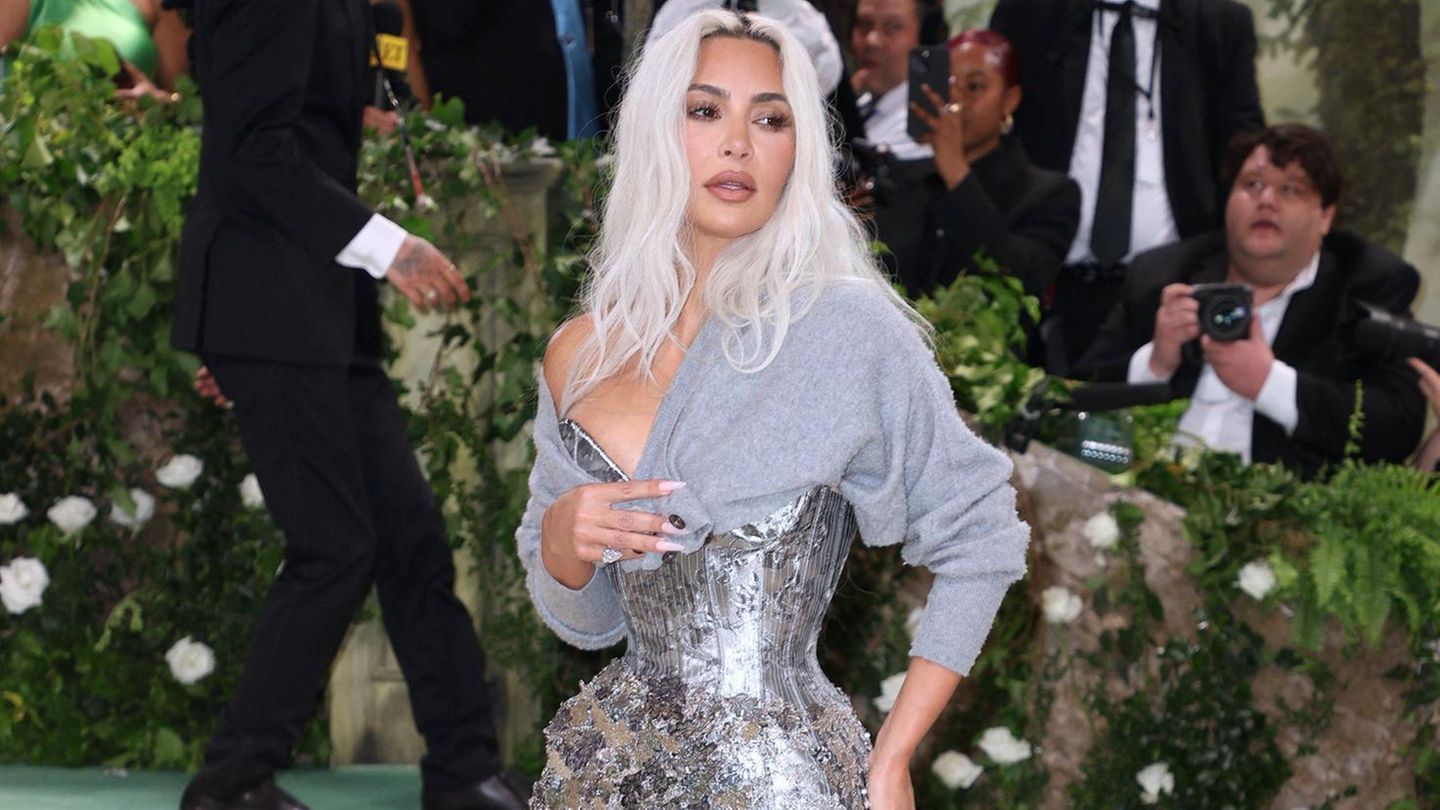 Kim Kardashian bei der Met Gala