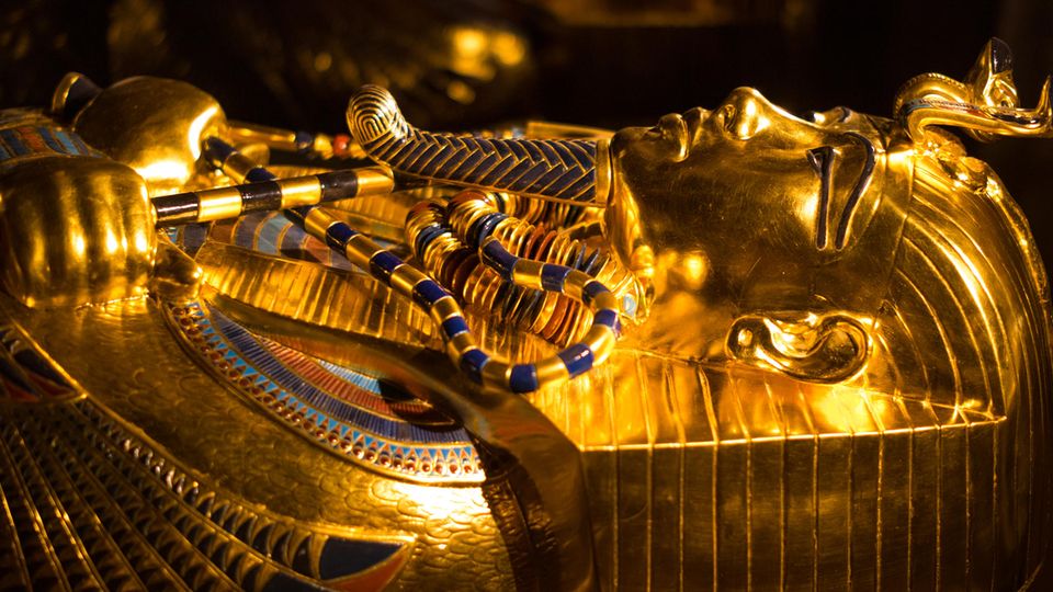 Goldene Maske des Tutanchamun