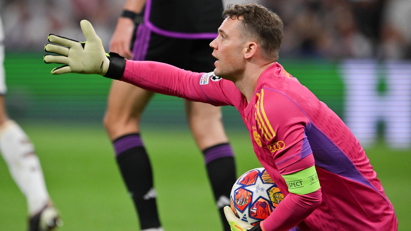 Manuel Neuer makes a mistake and FC Bayern misses the final in London