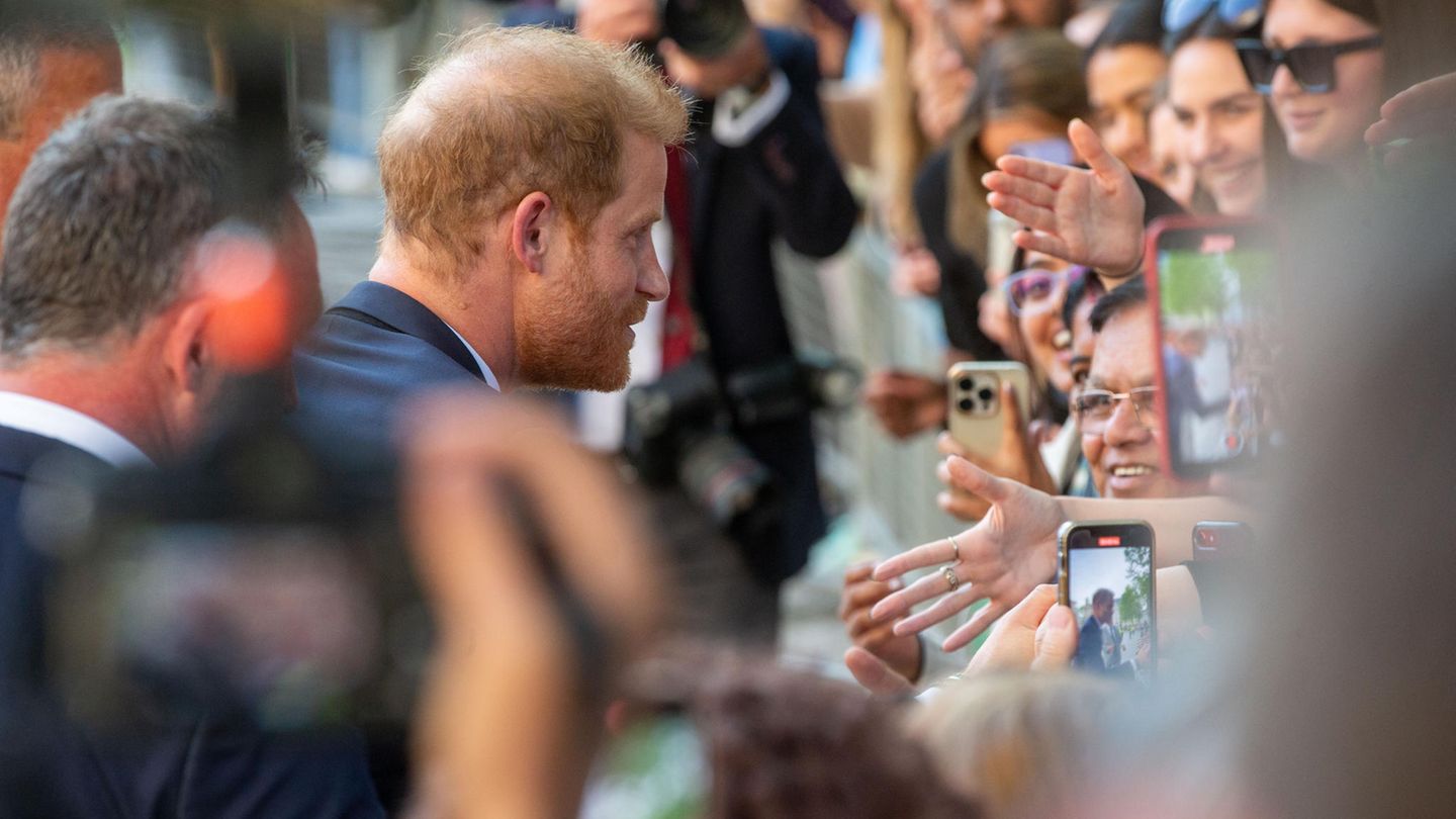 Prince Harry in London: A lot of enthusiasm – but the family has no time