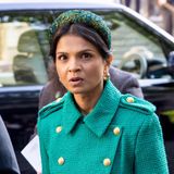 Dafür kamen andere hochrangige Gäste: So besuchte Akshata Murty den Gedenkgottesdienst. Die erfolgreichen Geschäftsfrau ist mit dem britischen Premierminister Rishy Sunak verheiratet.