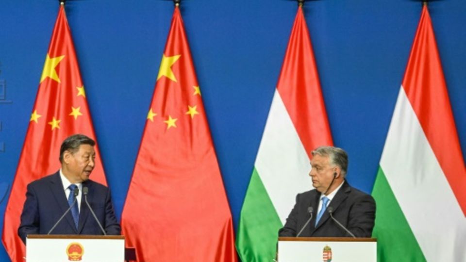 Xi und Orban in Budapest