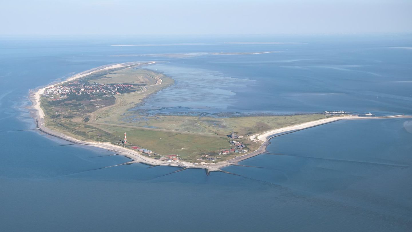 Luftaufnahme von Wangerooge