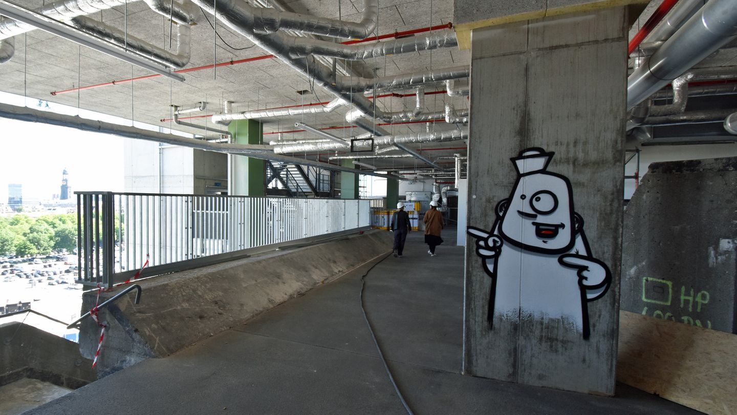 Erster Teil des Bunker-Bergpfades