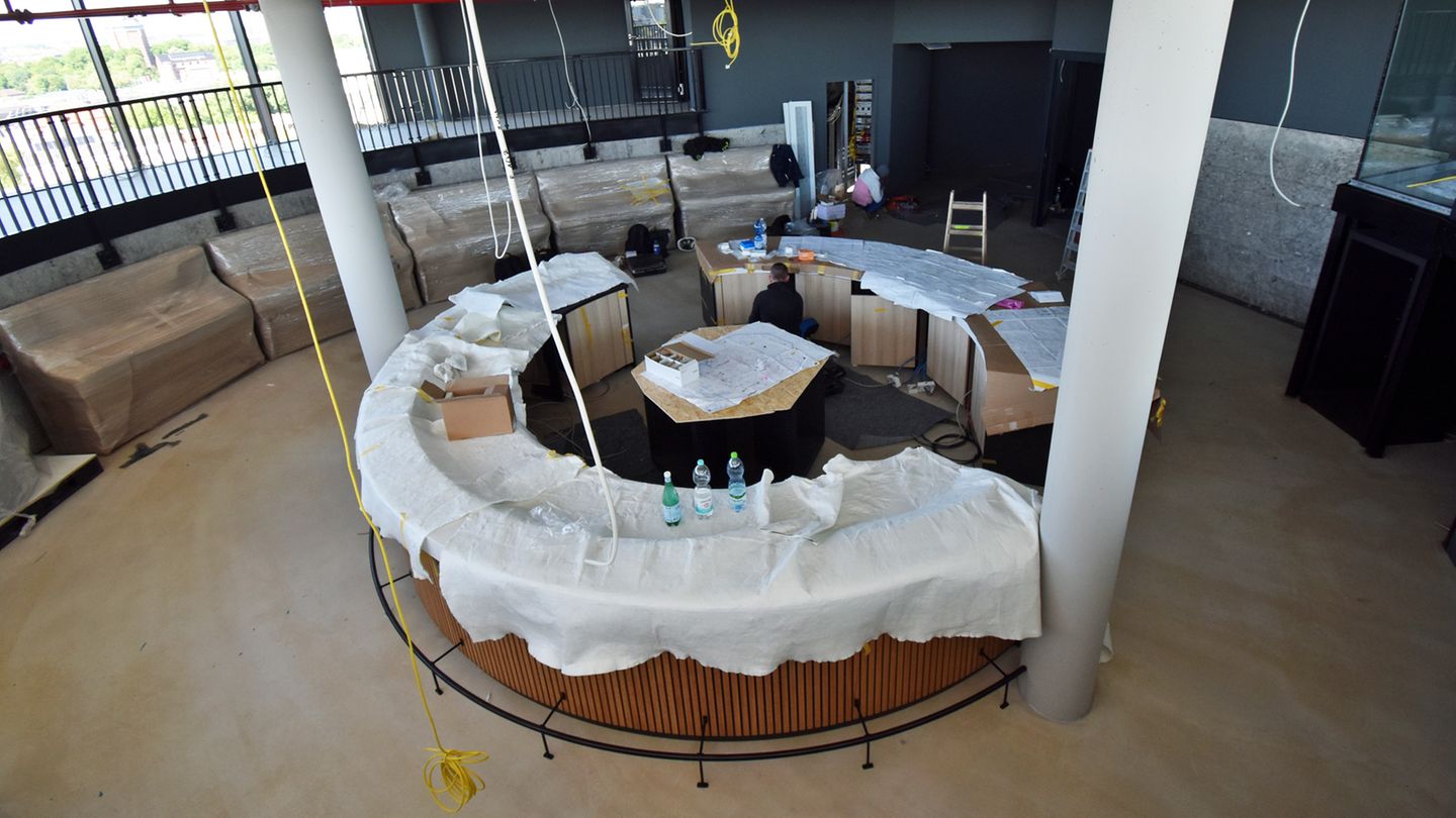 Die Lobby des Reverb Hotels