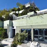 Blick auf den Bunker-Garten