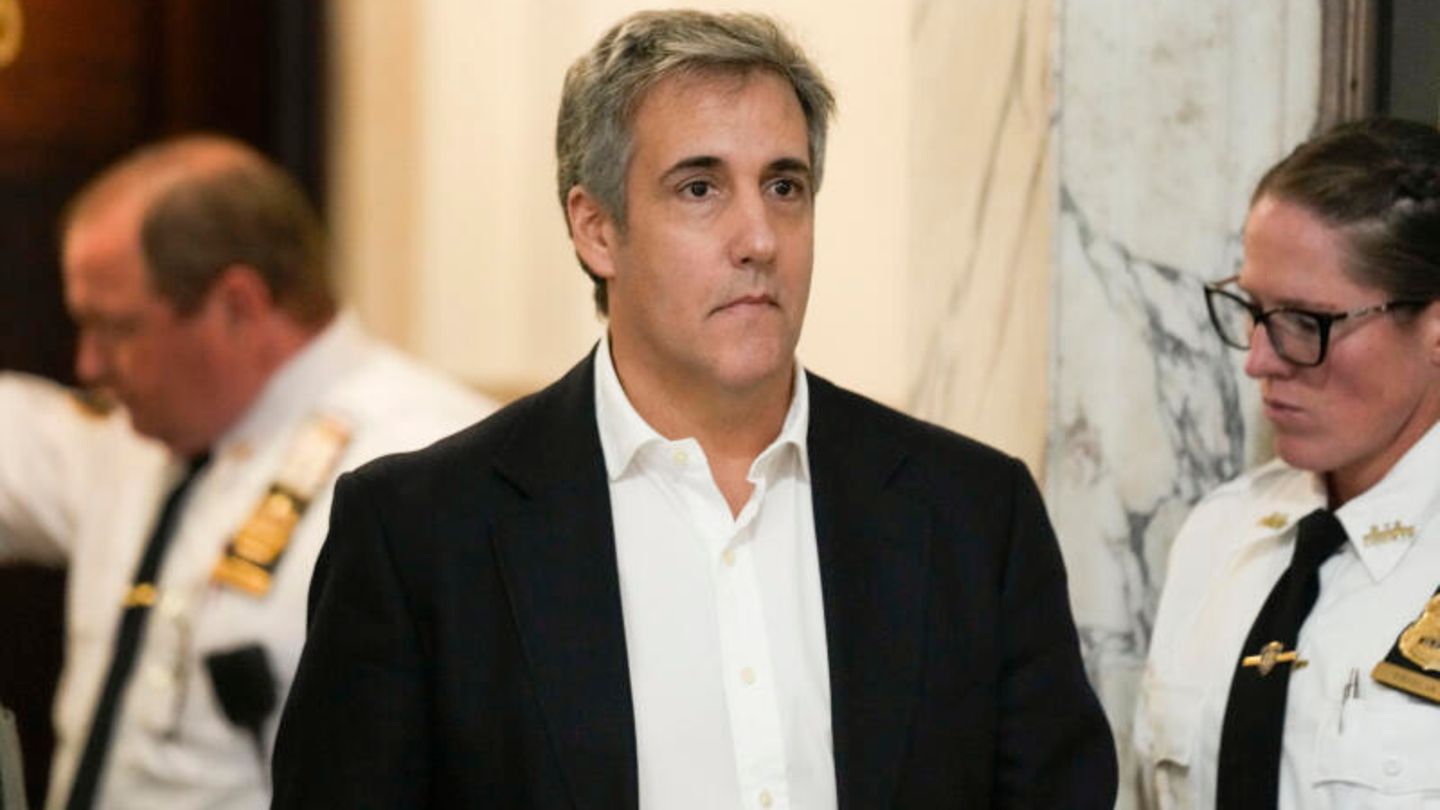 Michael Cohen, hier auf einer alten Aufnahme, sagt am Montag gegen Donald Trump aus