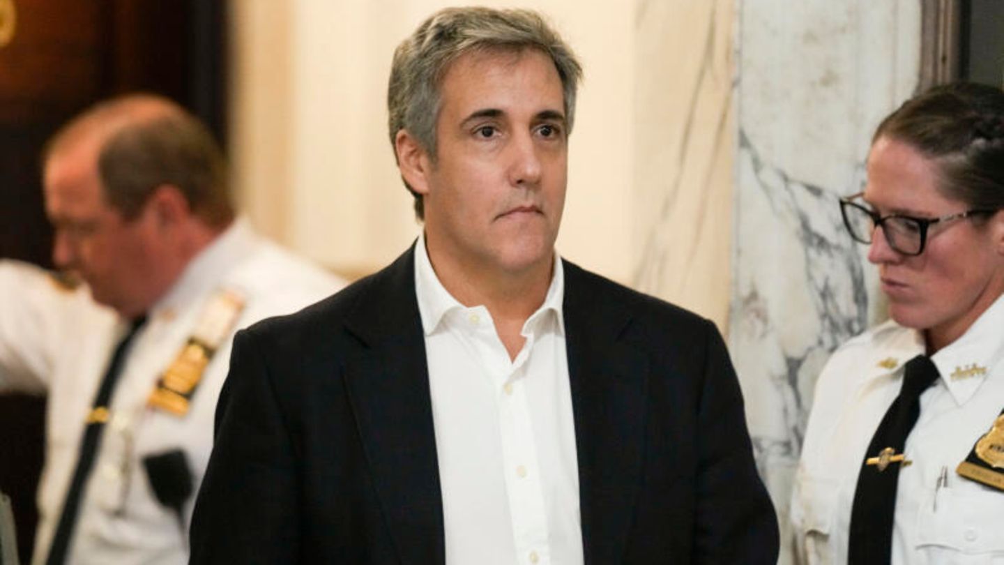 Donald Trump: Früher war Michael Cohen seine Geheimwaffe – jetzt seine größte Bedrohung Michael Cohen, hier auf einer alten Aufnahme, sagt am Montag gegen Donald Trump aus