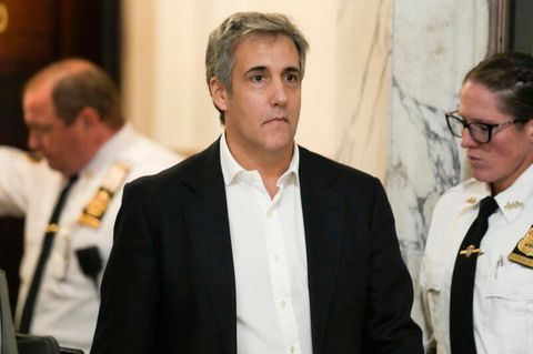 Michael Cohen, hier auf einer alten Aufnahme, sagt am Montag gegen Donald Trump aus