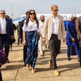 Harry und Meghan in Nigeria