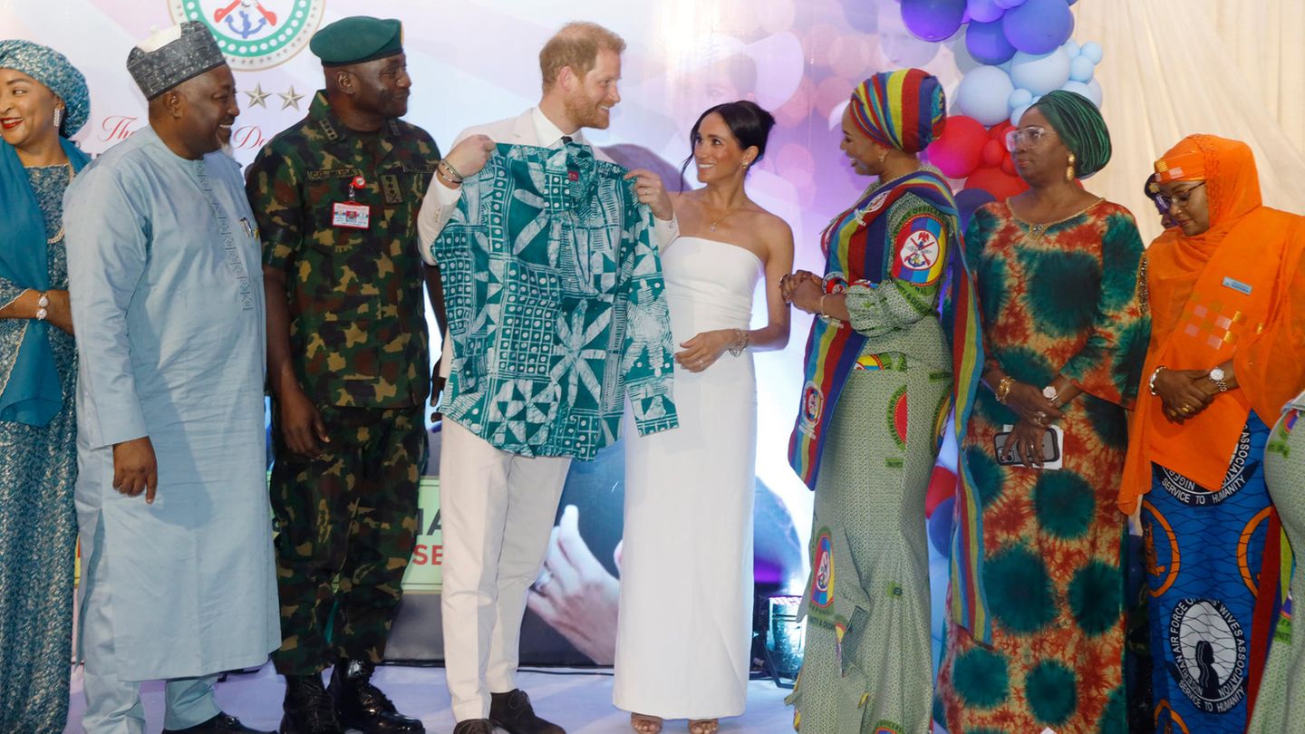Harry und Meghan in Nigeria