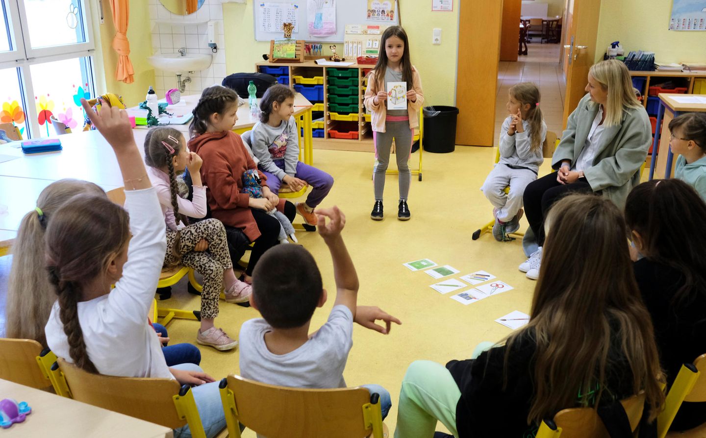 Schule: Willkommensklasse für ukrainische Grundschüler in Herne
